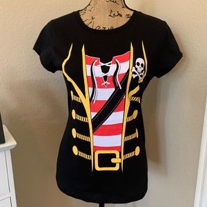 HALLOWEEN Graphic Tee: Sexy Pirate